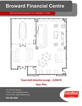 500 E Broward Blvd, Fort Lauderdale, FL à louer Plan d’étage– Image 2 sur 2