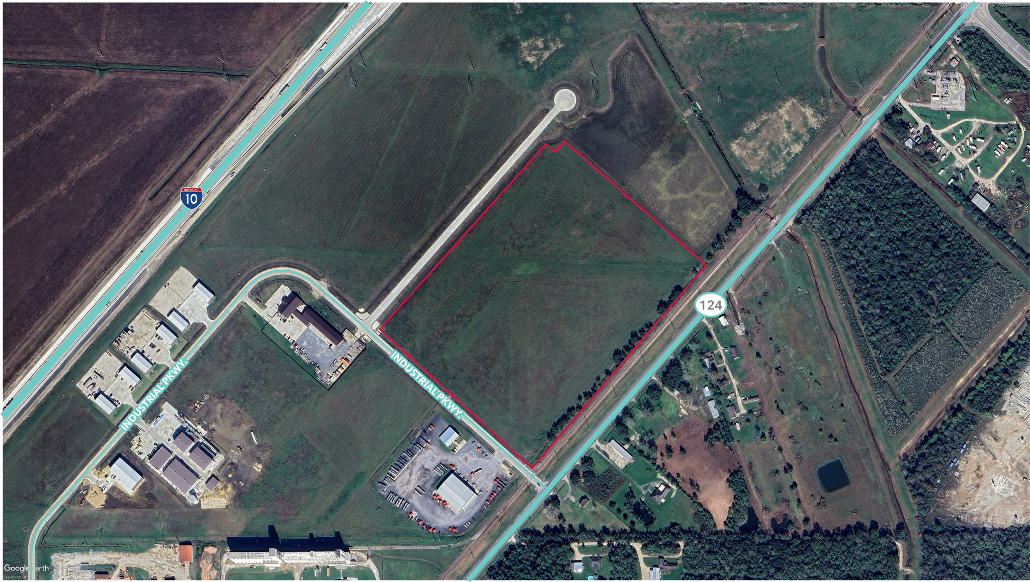 8145 Industrial Parkway, Beaumont, TX à vendre Aérien– Image 1 sur 4