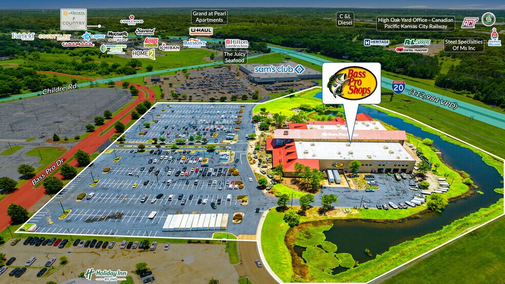 100 Bass Pro Dr, Pearl, MS à vendre - Photo de l’immeuble – Image 2 sur 6
