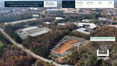 7625 New Boyd Rd, Johns Creek, GA - VUE AÉRIENNE  vue de carte