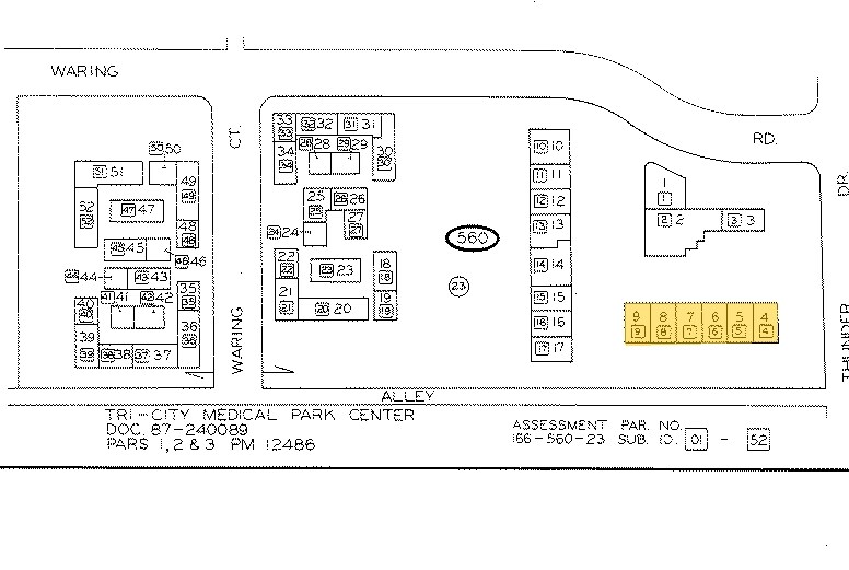 3927 Waring Rd, Oceanside, CA à louer - Plan cadastral – Image 3 sur 20