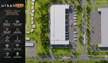 0 West Rd & Ella Blvd, Houston, TX à louer Plan de site– Image 1 sur 1