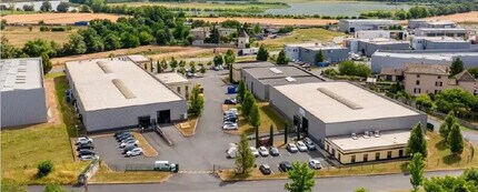 Arnas - Vue aérienne  vue de carte