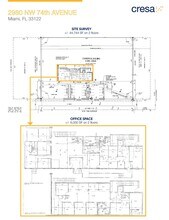 2980 NW 74th Ave, Miami, FL à louer Plan d’étage– Image 1 sur 1