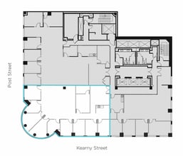 88 Kearny St, San Francisco, CA à louer Plan d’étage– Image 1 sur 1