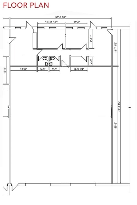115-133 De Baets St, Winnipeg, MB à louer Plan d’étage– Image 1 sur 1