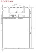 115-133 De Baets St, Winnipeg, MB à louer Plan d’étage– Image 1 sur 1