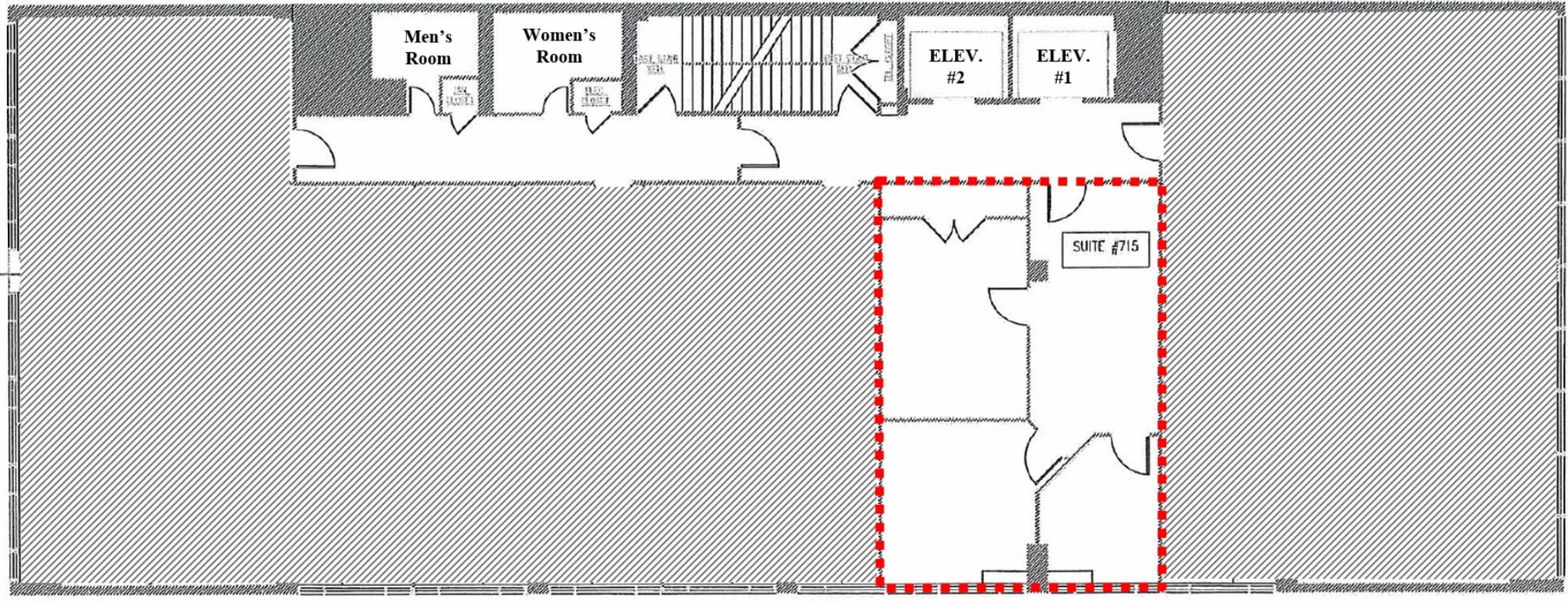 8121 Georgia Ave, Silver Spring, MD à louer Plan d’étage– Image 1 sur 1