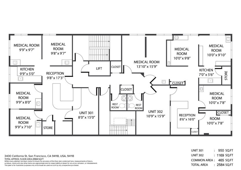 3400 California St, San Francisco, CA à louer - Photo de l’immeuble – Image 3 sur 36