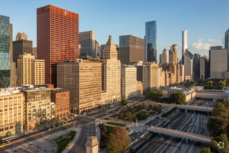 310 S Michigan Ave, Chicago, IL - VUE AÉRIENNE  vue de carte