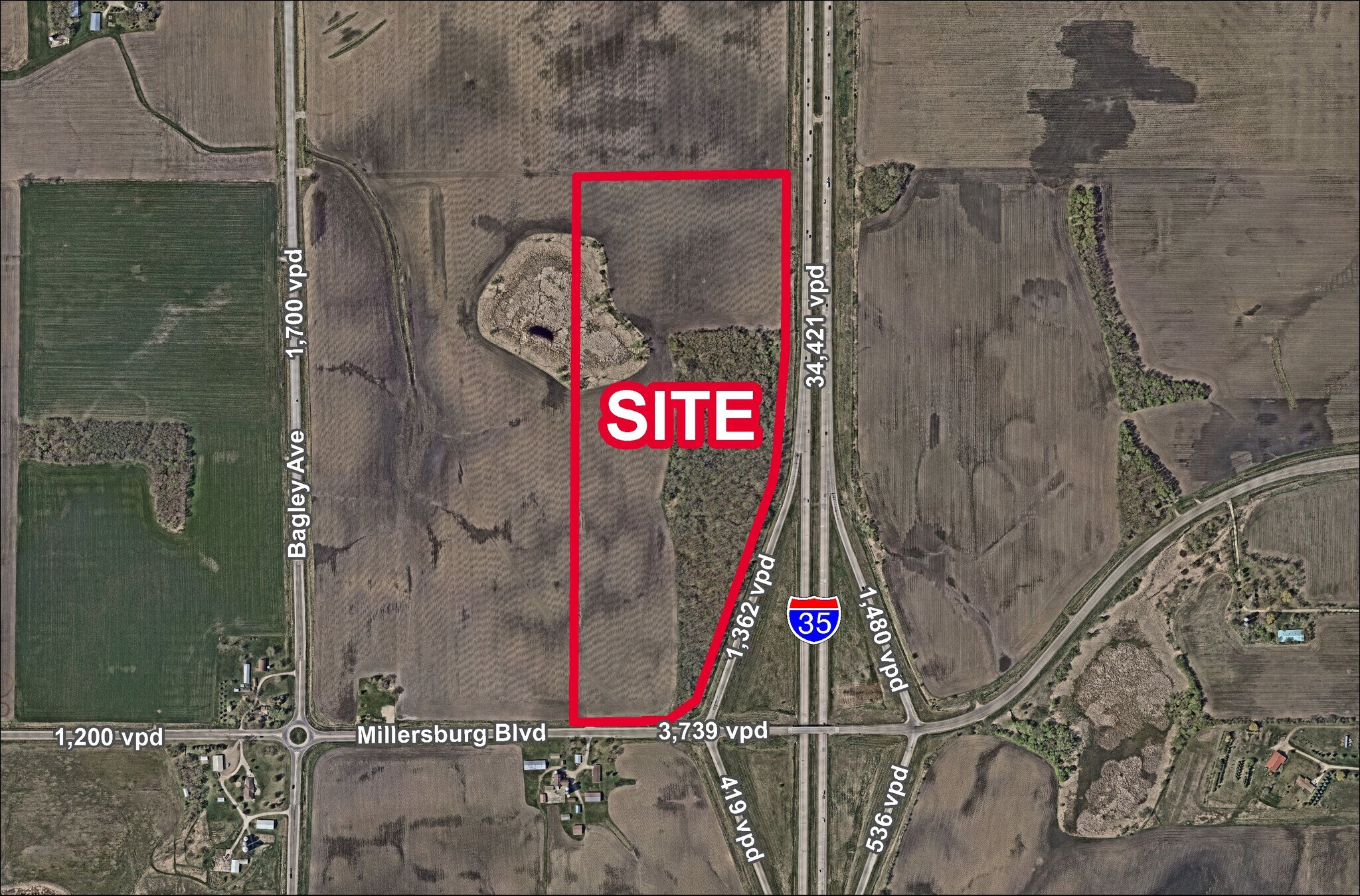 1650 Millersburg Blvd, Dundas, MN à vendre Photo de l’immeuble– Image 1 sur 2