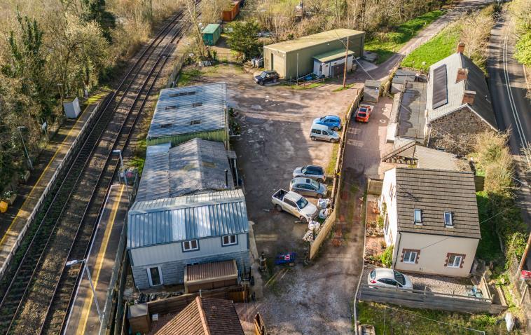 Eggesford Station Yard, Chulmleigh à vendre - Aérien – Image 3 sur 3