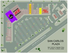 18911 S Tamiami Trl, Fort Myers, FL à louer Plan de site– Image 1 sur 1