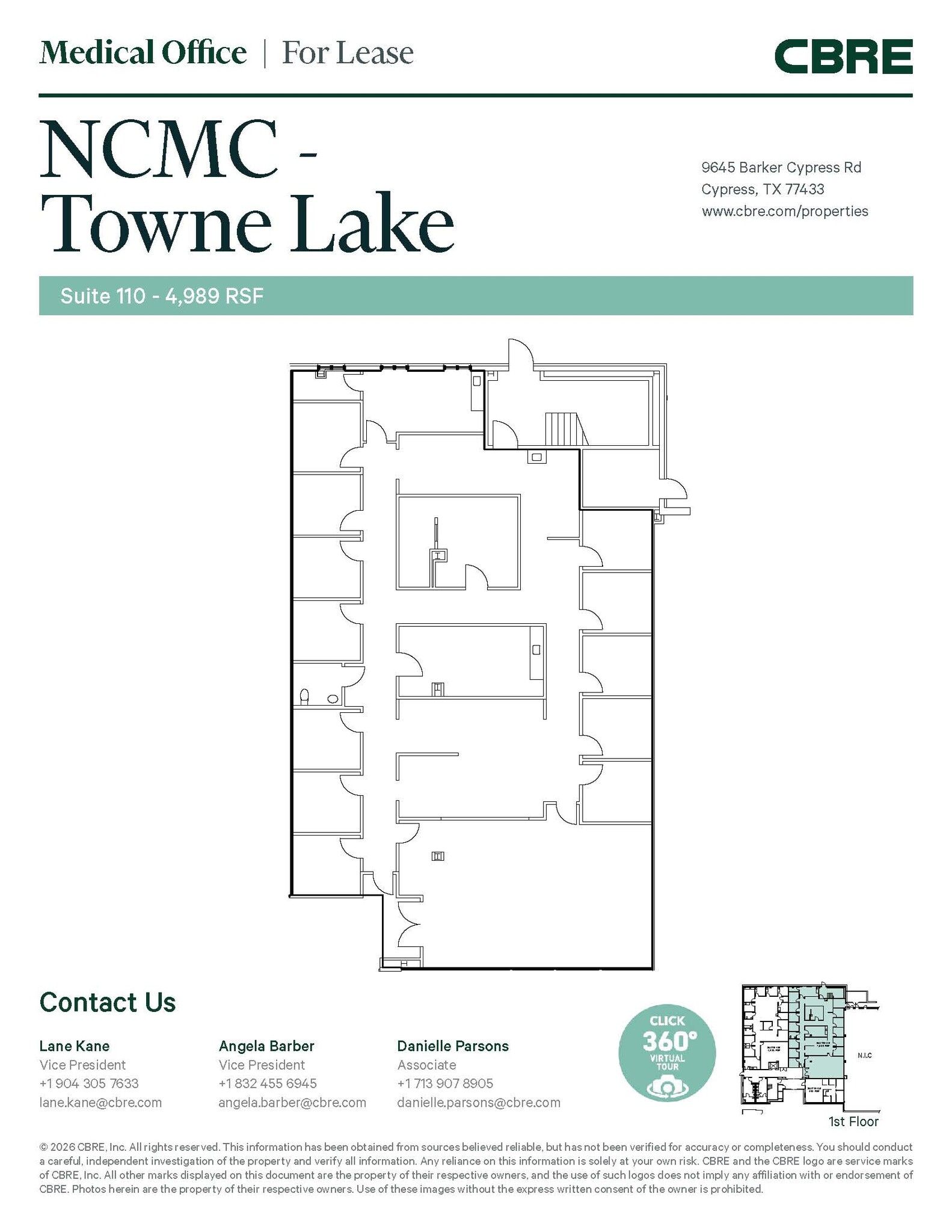 9645 Barker Cypress Rd, Cypress, TX à louer Photo intérieure– Image 1 sur 1