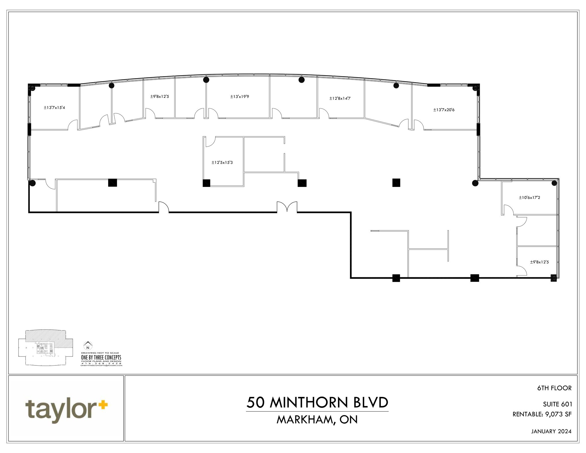 50 Minthorn Blvd, Markham, ON à louer Plan de site– Image 1 sur 1
