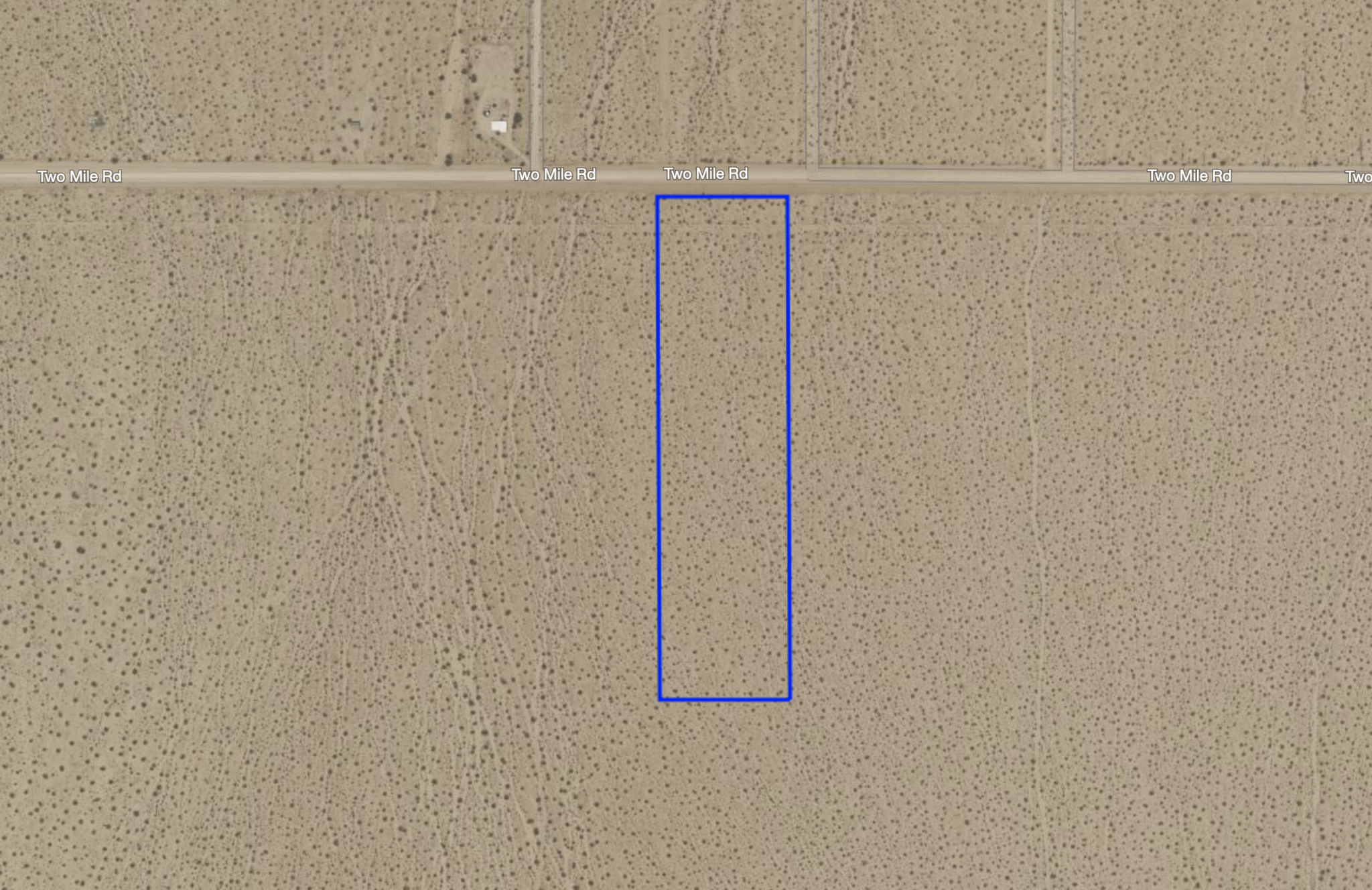 Two Mile Road, Twentynine Palms, CA à vendre Aérien– Image 1 sur 4