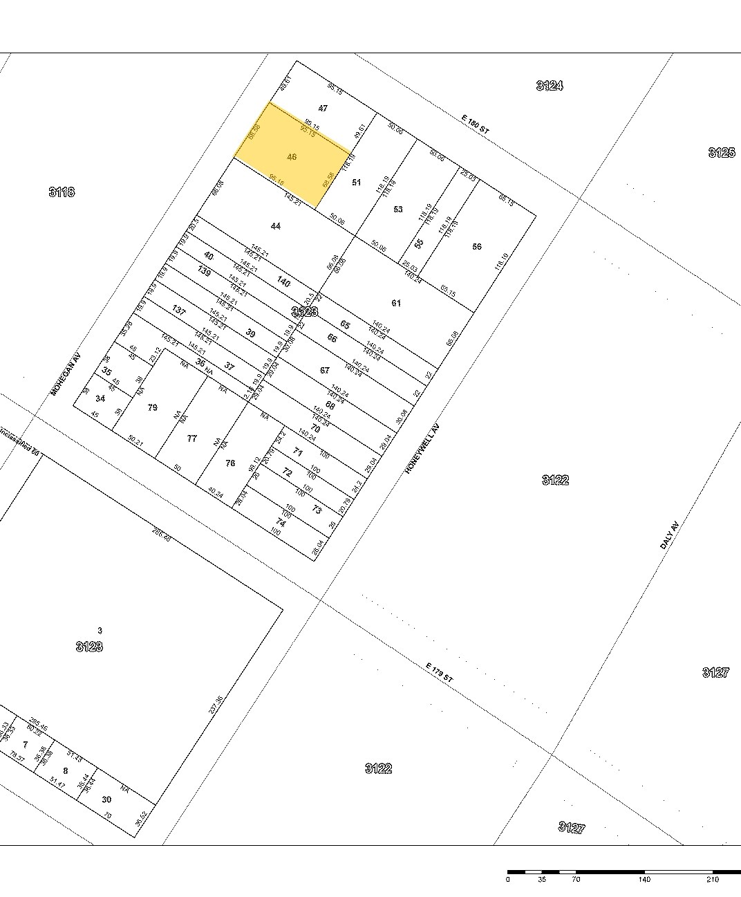 2090 Mohegan Ave, Bronx, NY à vendre Plan cadastral– Image 1 sur 2