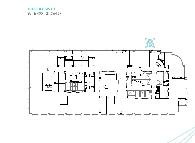 10188 Telesis Ct, San Diego, CA à louer Plan d’étage– Image 1 sur 1