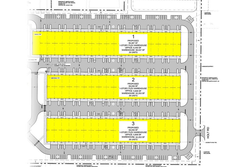 2601 SE Willoughby Blvd, Stuart, FL à louer - Plan de site – Image 2 sur 6