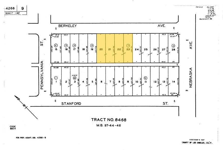 1738 Berkeley St, Santa Monica, CA à louer - Plan cadastral – Image 2 sur 31