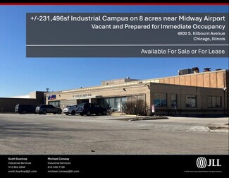 Plus de détails pour 4800-4850 S Kilbourn Ave, Chicago, IL - Industriel/Logistique à vendre