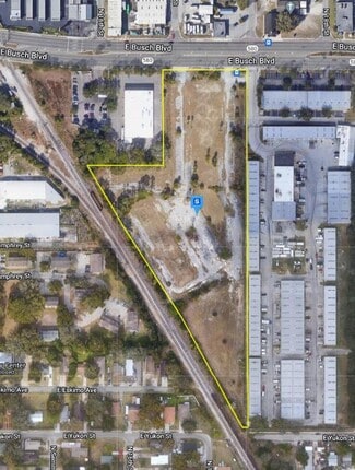Plus de détails pour 1701 Busch Blvd, Tampa, FL - Terrain à vendre