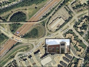 5579 Vincent Gate Ter, Alexandria, VA - VUE AÉRIENNE  vue de carte