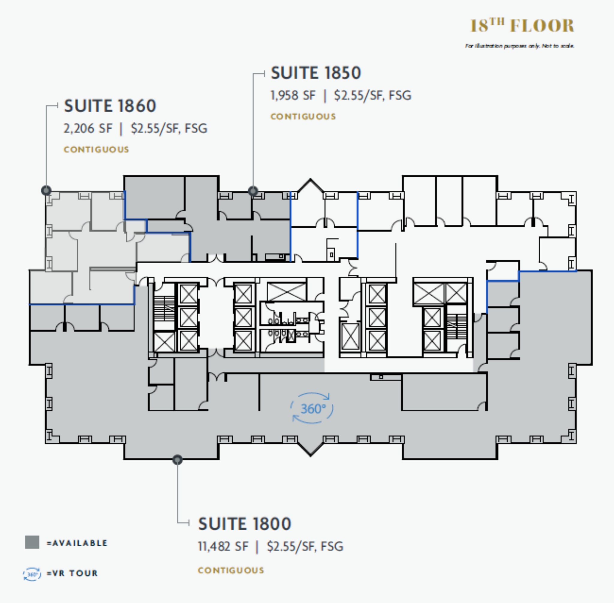 750 B St, San Diego, CA à louer Plan d’étage– Image 1 sur 1