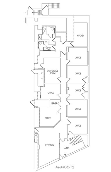 1240 Main Ave, Clifton, NJ à louer - Plan d’étage – Image 2 sur 3