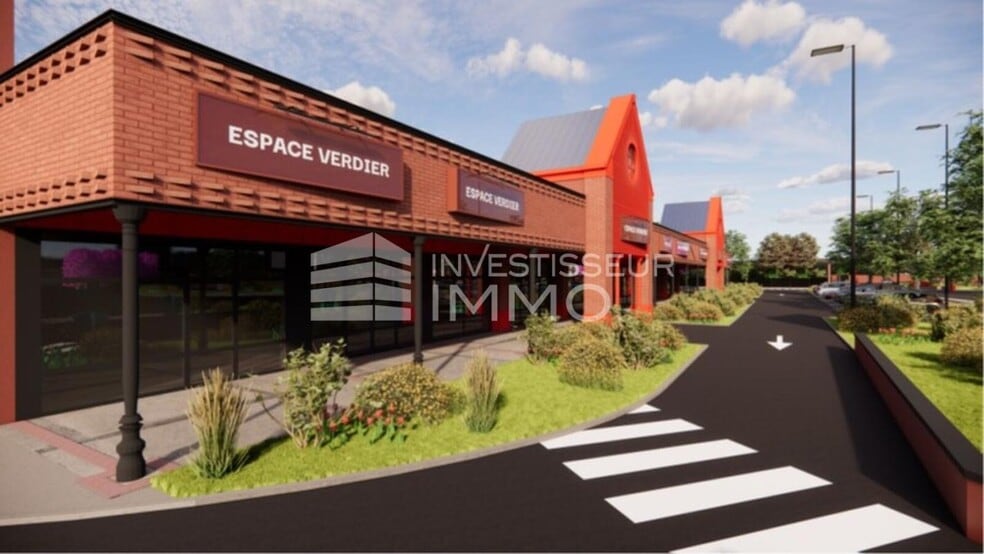 Local commercial dans Pont-Sainte-Marie à louer - Photo de l’immeuble – Image 1 sur 5