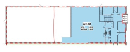 4114 E Valley Auto Dr, Mesa, AZ à louer Plan d’étage– Image 1 sur 1