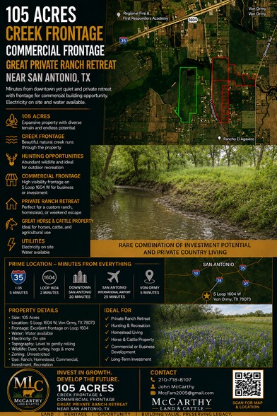 17193 Benton City rd, Von Ormy, TX à vendre - Photo principale – Image 1 sur 5