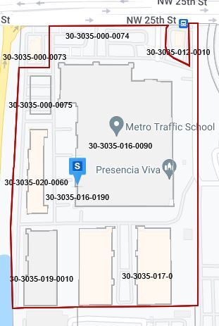 7500 NW 25th St, Miami, FL à vendre - Plan cadastral – Image 3 sur 53