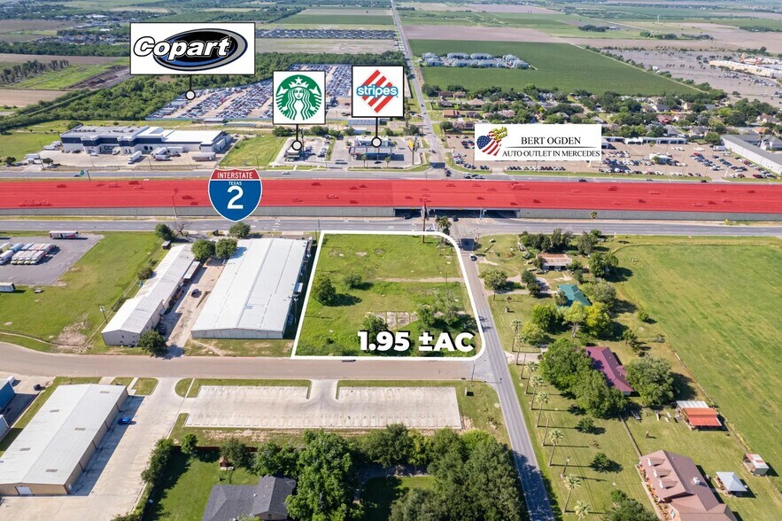 330 N Mile 1, Mercedes, TX à vendre - Aérien – Image 2 sur 9