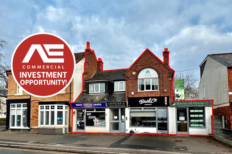 67-71 Mere Green Rd, Sutton Coldfield à vendre - Photo de l’immeuble – Image 1 sur 6