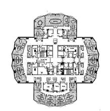 633 W 5th St, Los Angeles, CA à louer Plan d’étage– Image 1 sur 1