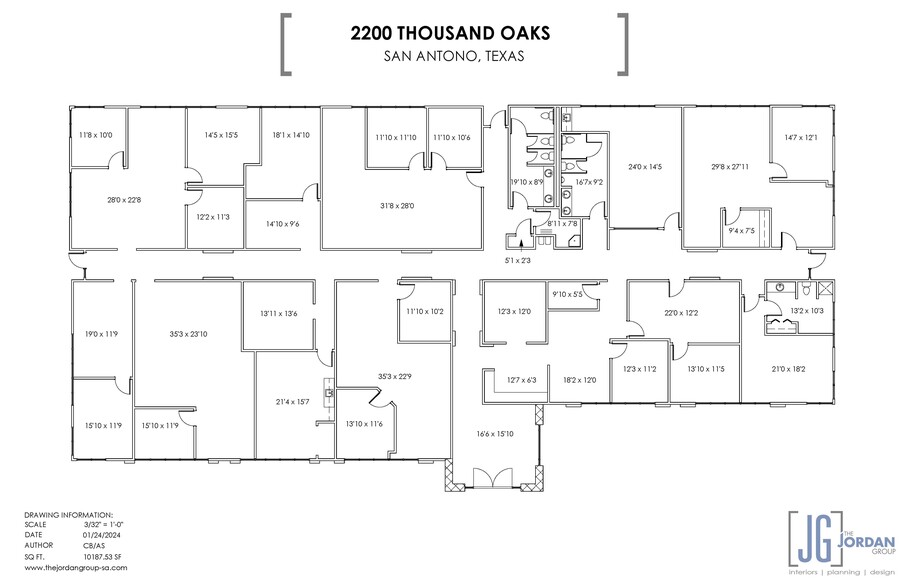 2200-2202 Thousand Oaks Dr, San Antonio, TX à vendre - Plan d’étage – Image 3 sur 9