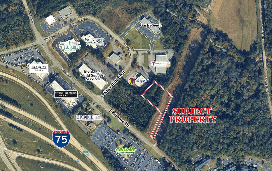4555 Sheraton Dr, Macon-Bibb, GA à vendre - Photo de l’immeuble – Image 1 sur 3