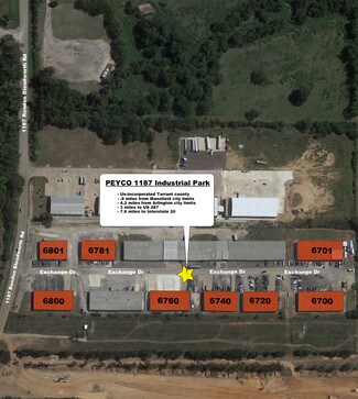 Plus de détails pour 6720 Exchange Dr, Mansfield, TX - Industriel/Logistique à louer