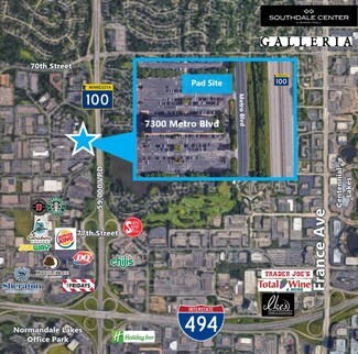 Plus de détails pour 7290 Metro Blvd, Edina, MN - Terrain à vendre