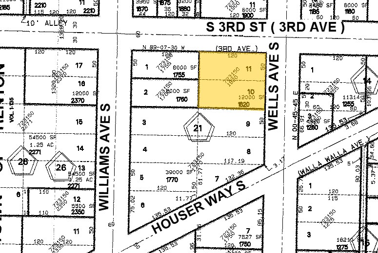 811-825 S 3rd St, Renton, WA à louer - Plan cadastral – Image 2 sur 32