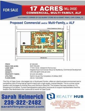 Plus de détails pour 3926 Kismet Pky, Cape Coral, FL - Terrain à vendre