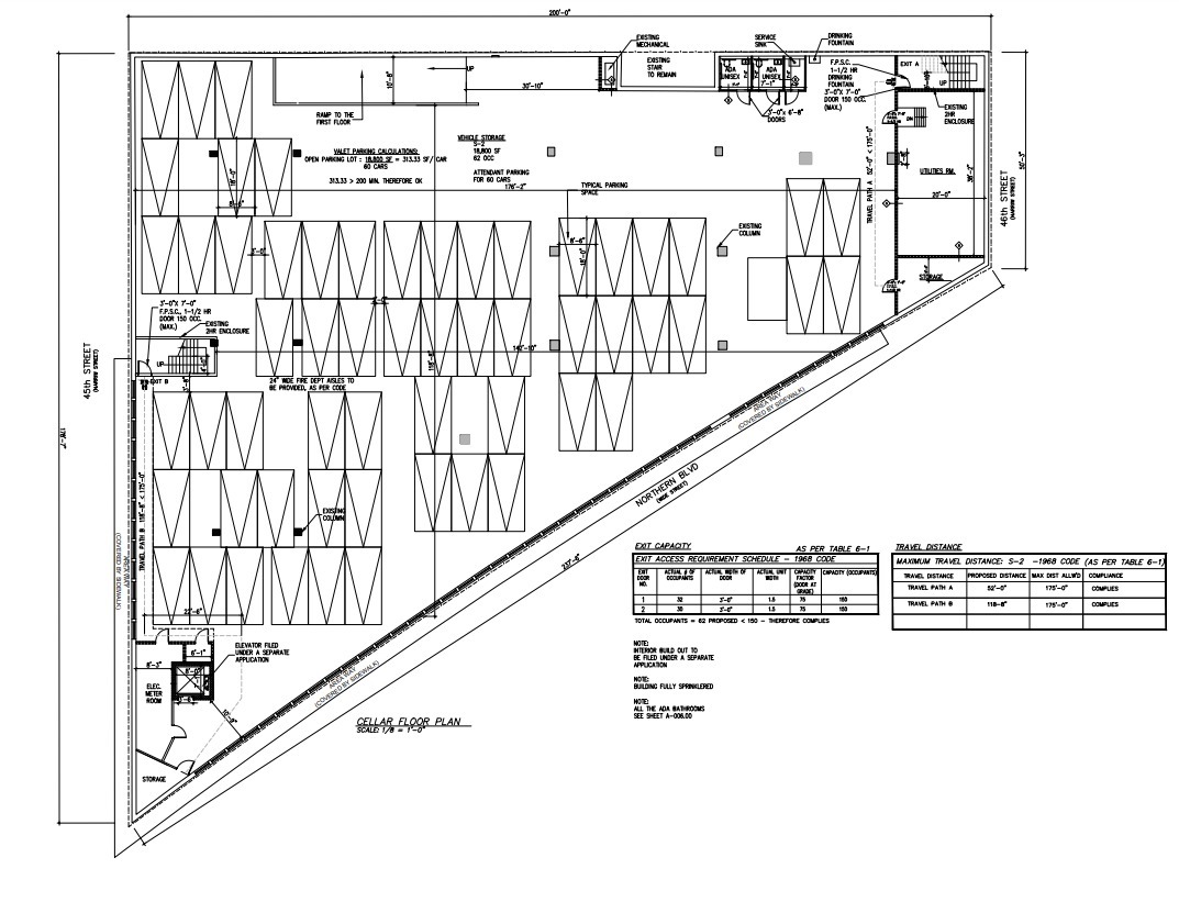 45-01 Northern Blvd, Long Island City, NY à louer Plan d’étage– Image 1 sur 1