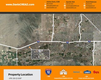 Plus de détails pour SWC Yuma Rd, Buckeye, AZ - Terrain à vendre