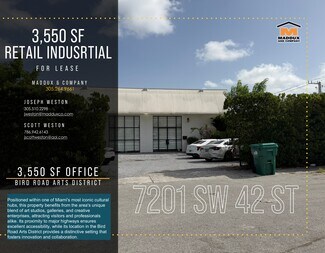 Plus de détails pour 7201 SW 42nd St, Miami, FL - Industriel/Logistique à louer