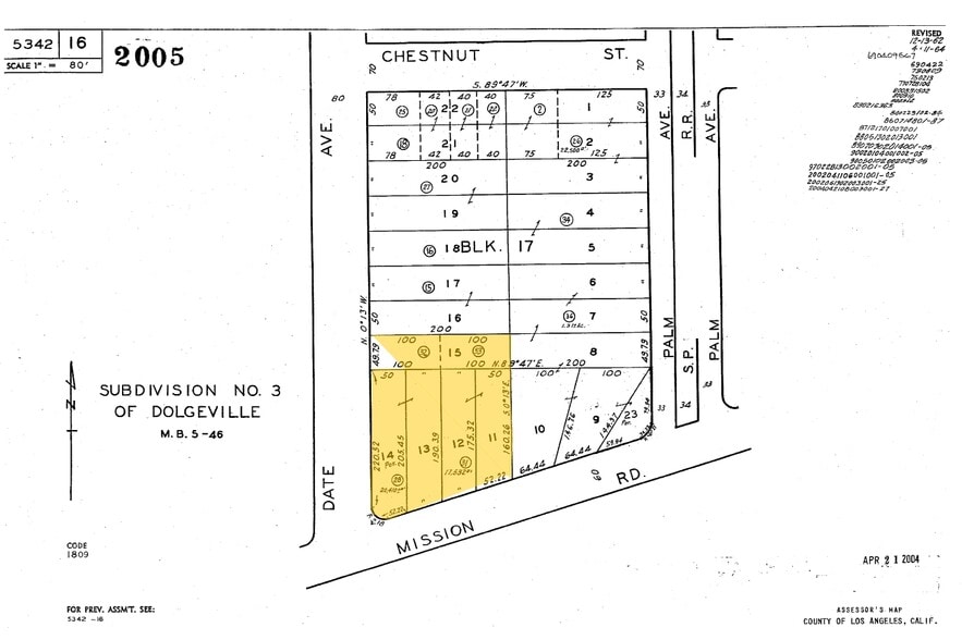 2121 W Mission Rd, Alhambra, CA à louer - Plan cadastral – Image 2 sur 30
