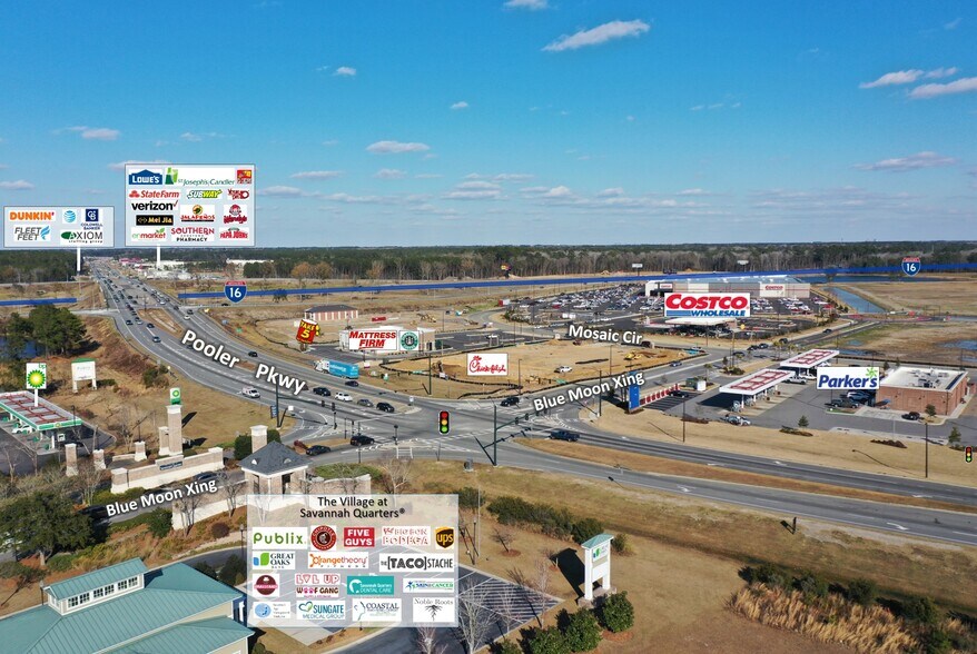 Holmes Ct, Pooler, GA à vendre - Aérien – Image 3 sur 11
