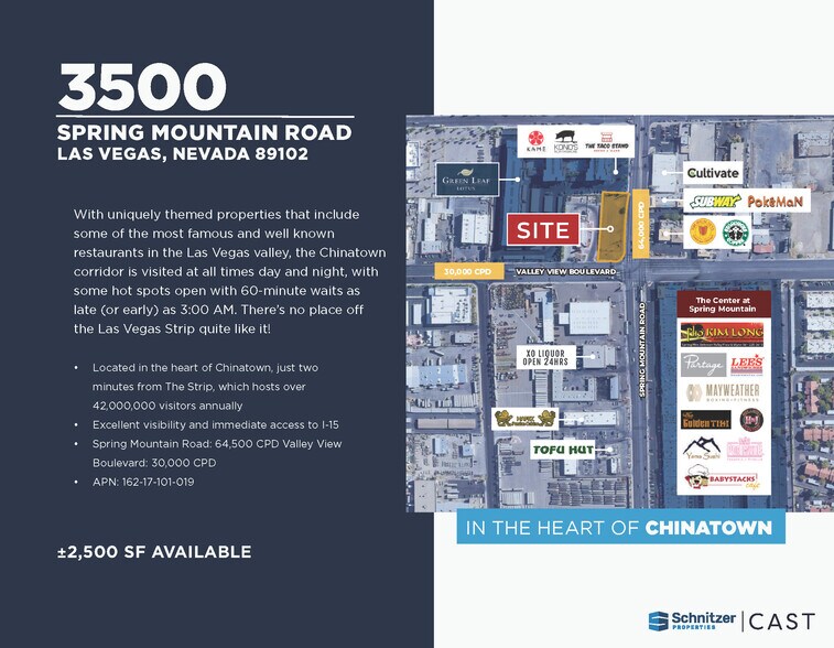 3500 Spring Mountain Rd, Las Vegas, NV à louer - Photo de l’immeuble – Image 2 sur 5