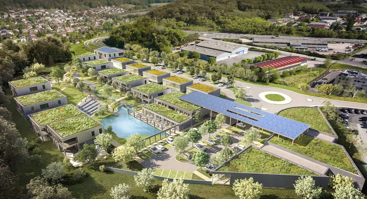 Bureau dans Miserey-Salines à vendre Photo de l’immeuble– Image 1 sur 5