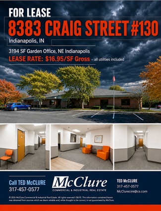 Plus de détails pour 8383 Craig St, Indianapolis, IN - Bureau à louer